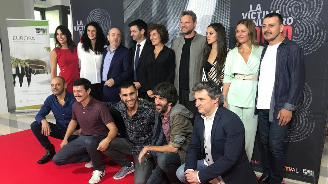 La víctima número ocho - Rueda de Prensa en el FesTVal de Vitoria