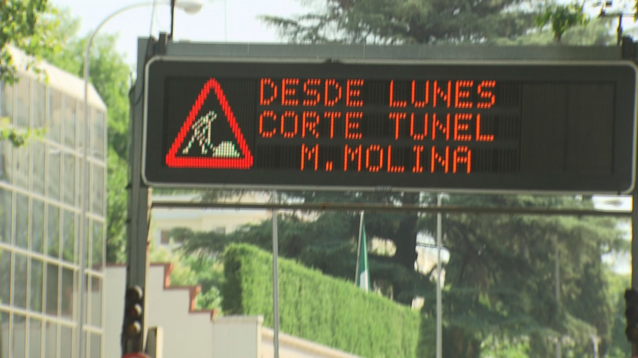 Se reabre al tráfico el túnel de María de Molina