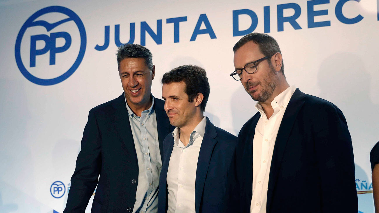 Casado dice que "se empiezan a dar las circunstancias" para aplicar el 155 en Cataluña