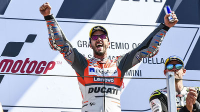 GP San Marino: Italia logra el triplete