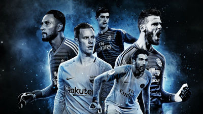 Courtois y Keylor Navas, nominados a mejor portero del año