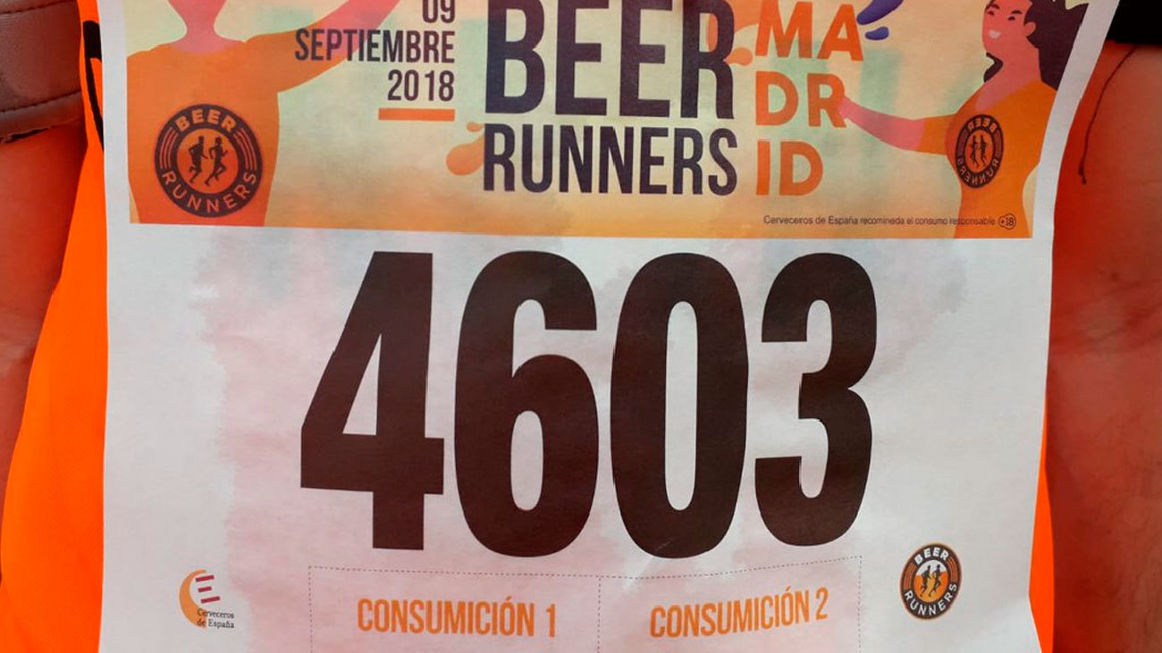 Más de 5.000 personas participaron este domingo en la séptima edición de Beer Runners Madrid