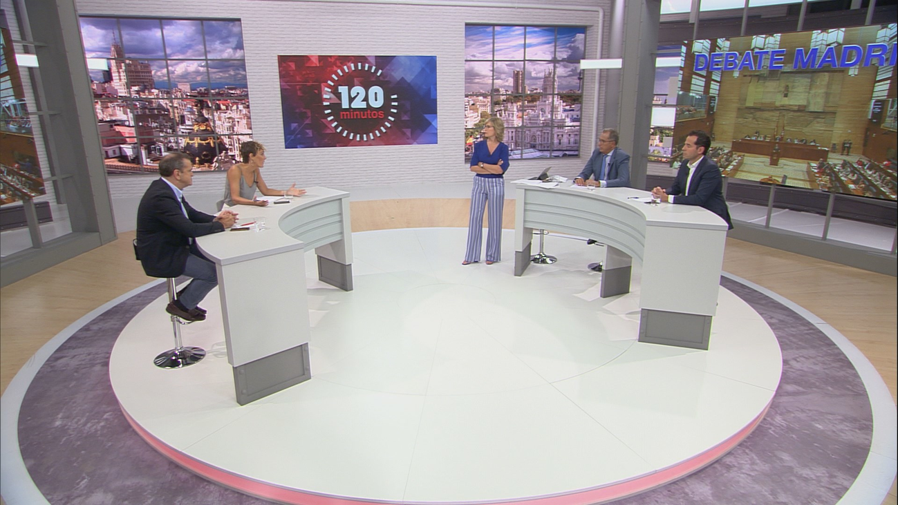 Tertulia política con los portavoces de los partidos en la Asamblea de Madrid