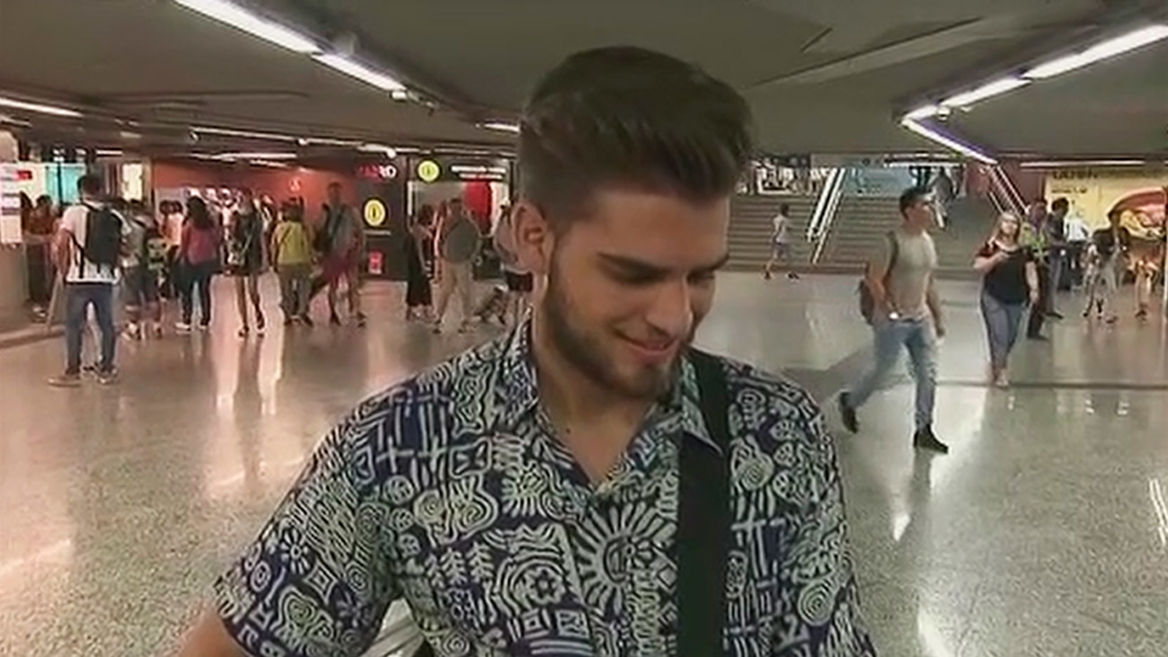 Músicos callejeros, en busca de una oportunidad