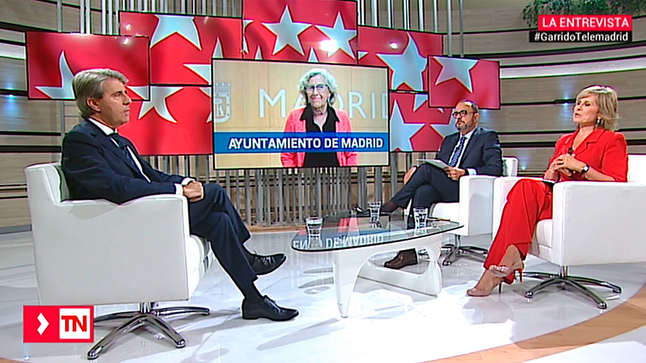 Entrevista a Ángel Garrido en Telemadrid