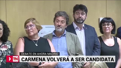 Debate en Ahora Madrid sobre la continuidad de Carmena
