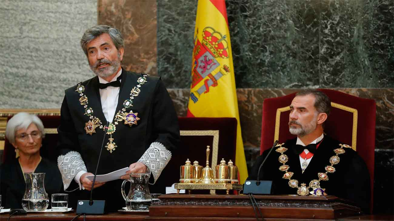 Lesmes: "Cuando la Constitución resulta golpeada, no puede renunciar a defenderse"