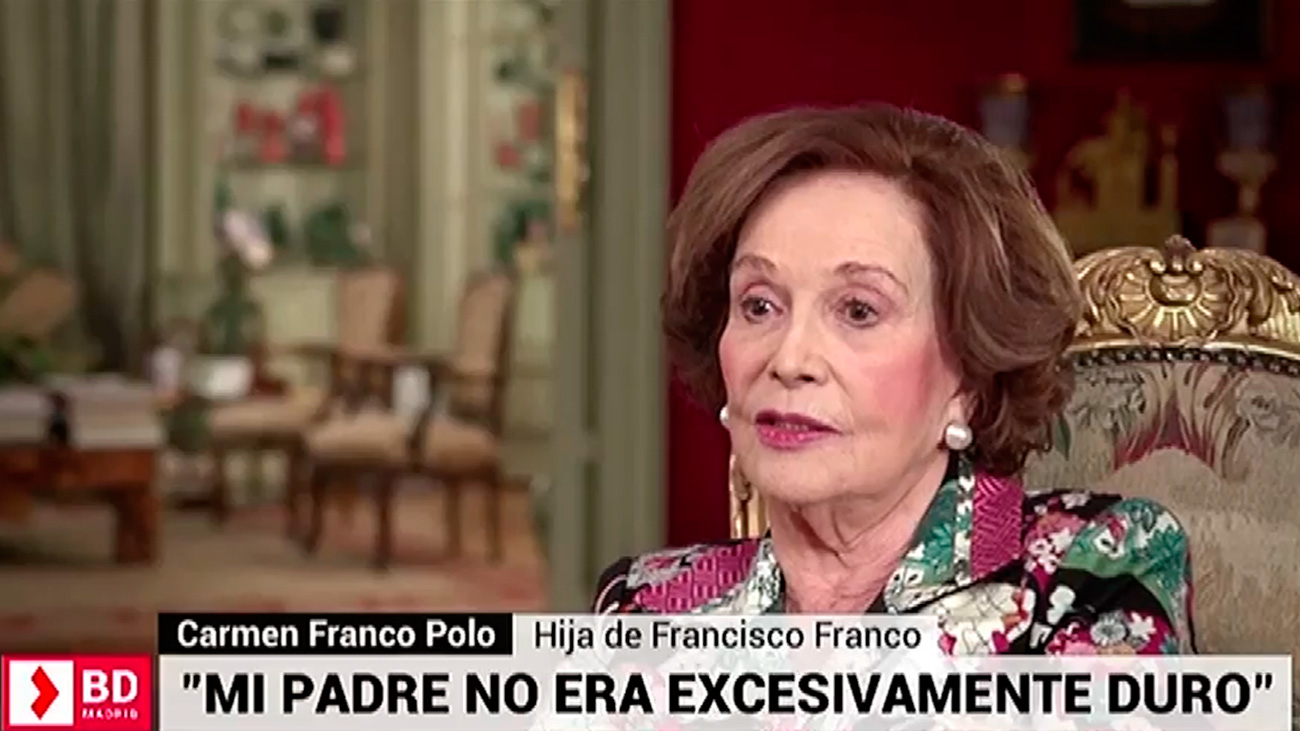 Entrevista póstuma con Carmen Franco y Polo, la hija del dictador