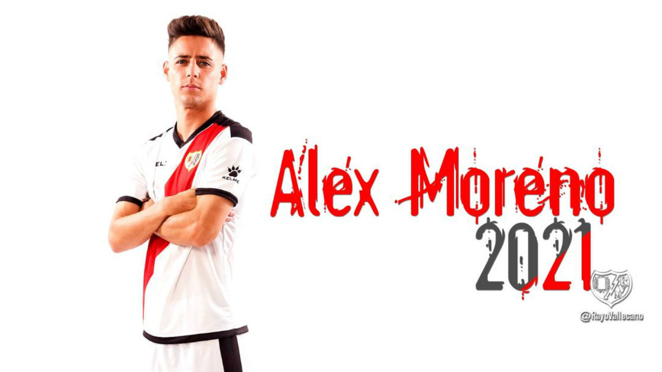 Alex Moreno renueva con el Rayo
