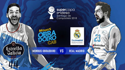 Real Madrid-Obradoiro,  semifinal de la Supercopa