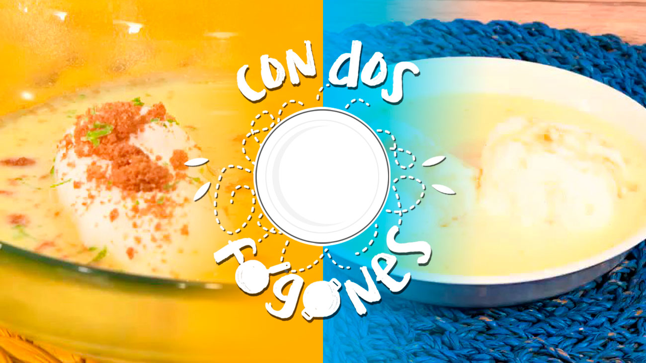 Con Dos Fogones: Islas Flotantes