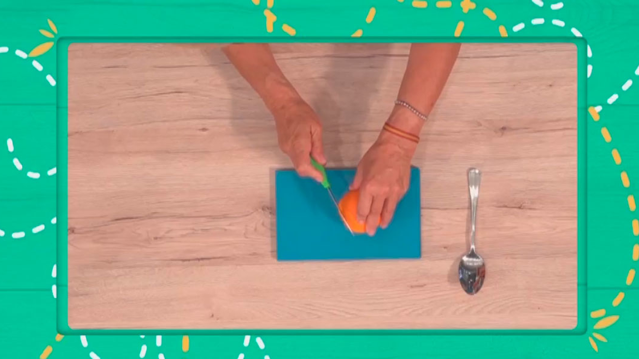 Cómo pelar rápidamente una naranja