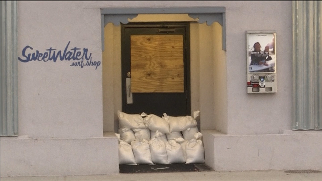 Preparándose para recibir al huracán Florence