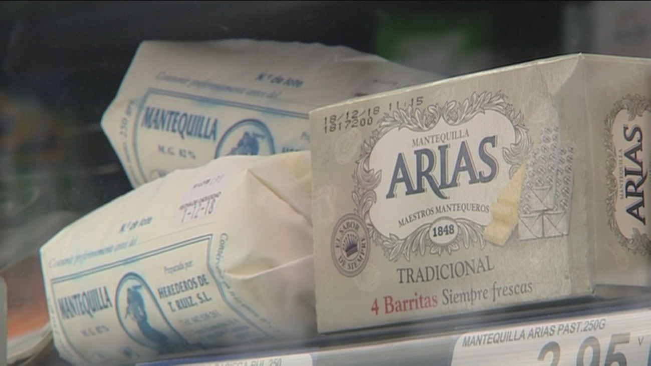 El precio de la mantequilla aumenta un 18% en menos de un año