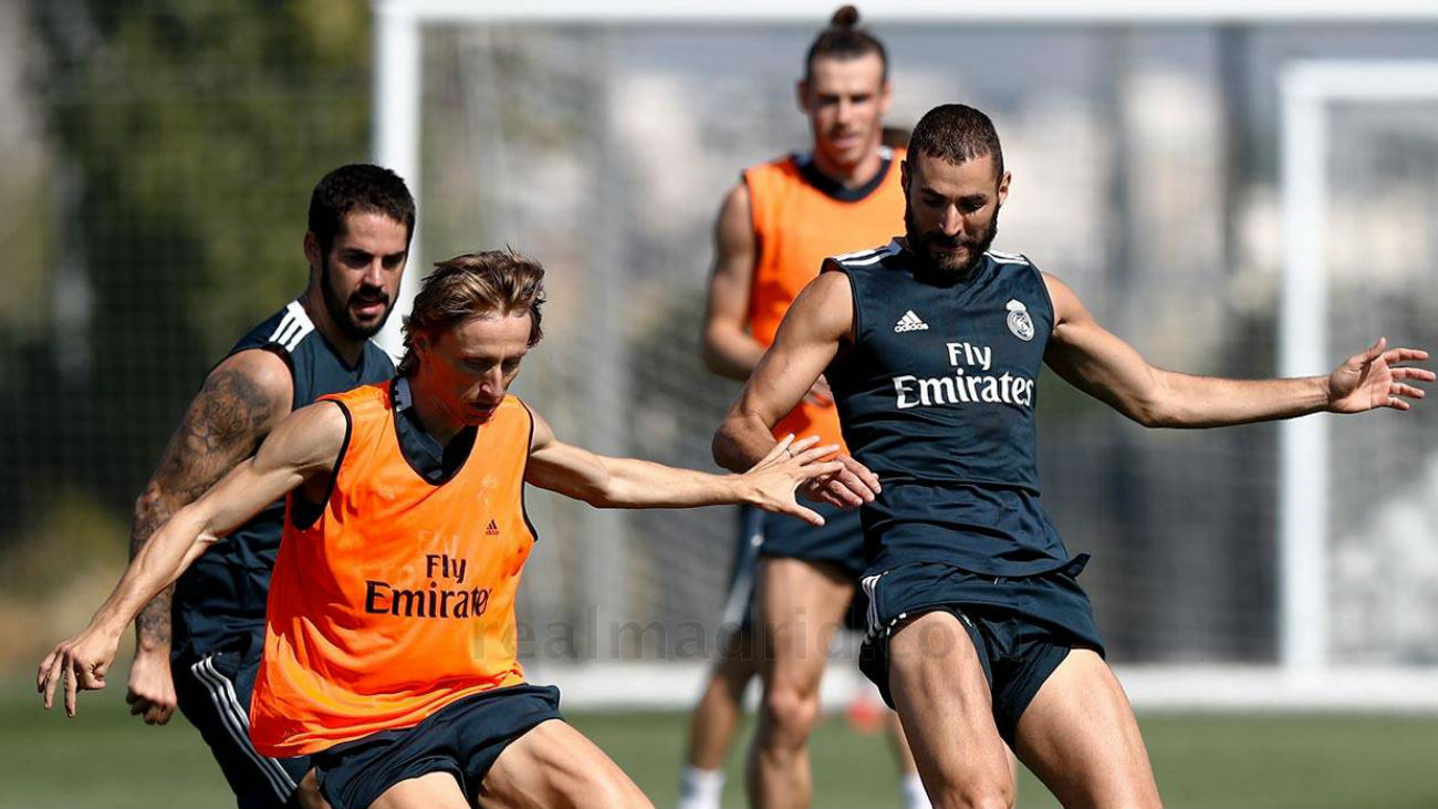 Modric y Benzema