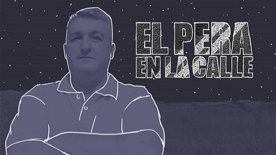 El Pera visita el poblado chabolista El Gallinero