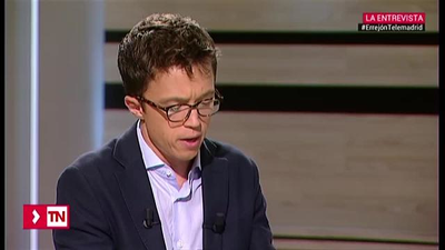 Entrevista a Iñigo Errejón en Telemadrid