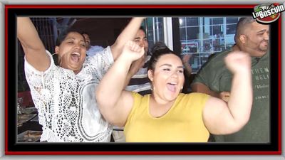 #LosIglesias recibieron la noticia de su entrada en La Báscula rodeados de sus familiares