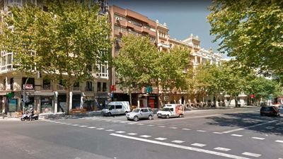 Cortes de tráfico  en el cruce de Alcalá con Príncipe de Vergara por las obras de Metro