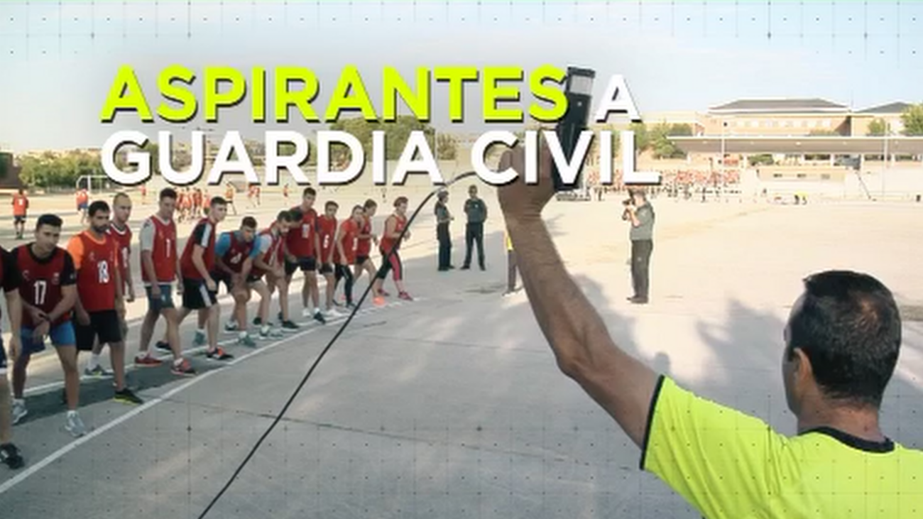 250 jóvenes con un mismo sueño: conseguir una plaza en la Guardia Civil