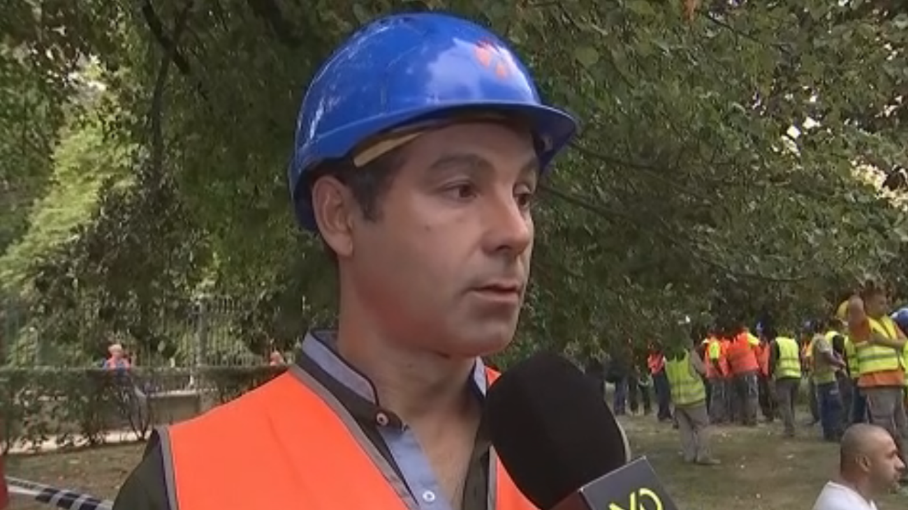 "Creo que se ha debido al exceso de carga en la zona", un obrero sobre el derrumbe del Ritz