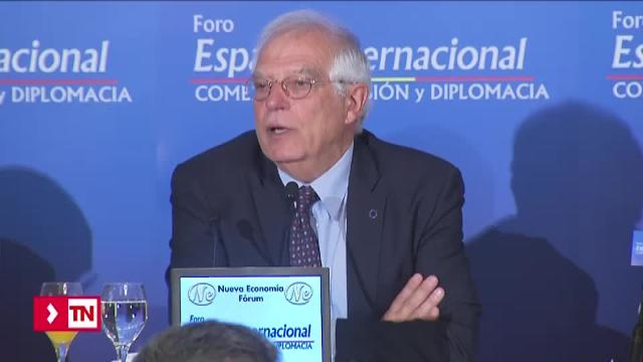 Borrell  a Junqueras: "Un referéndum de secesión no está amparado por la ley europea ni internacional"