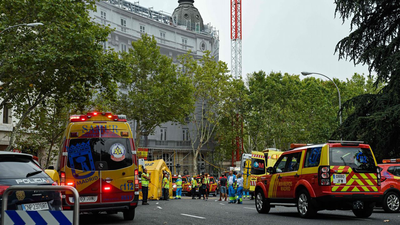 El día después del derrumbre del Ritz