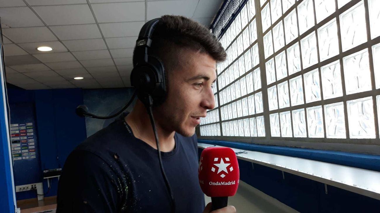 Portillo, jugador del azulón: “Quiero un Getafe sólido, que juegue de tú a tú al Atlético”