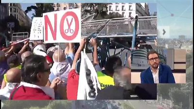 Los pensionistas, en pie de guerra