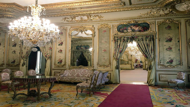 Vistas desde el interior del Palacio Fernán Núñez