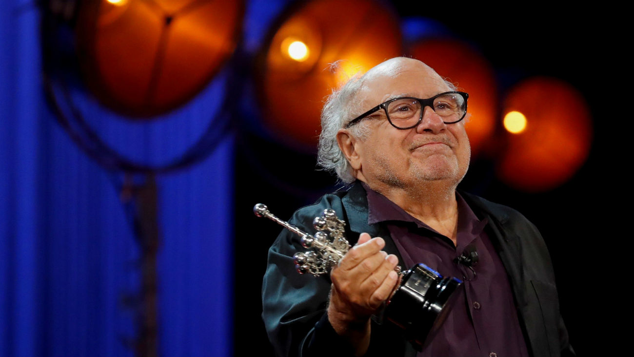 DeVito, el cineasta que ama sus fans y les dedica el Premio Donostia