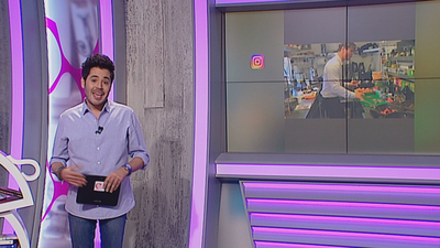 Entre chistes y bailes