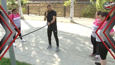 Josué Tarí entrena con "Las Mamis"