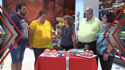 "Los Vecinos" se van al super a hacer su primera compra saludable