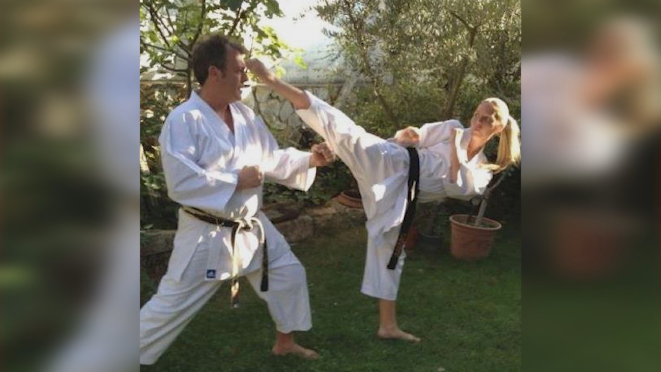 La esclerosis múltiple no aparta a Ana del kárate