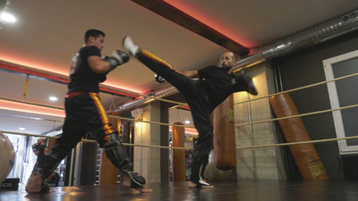 David Domíguez, una vida dedicada al kick boxing