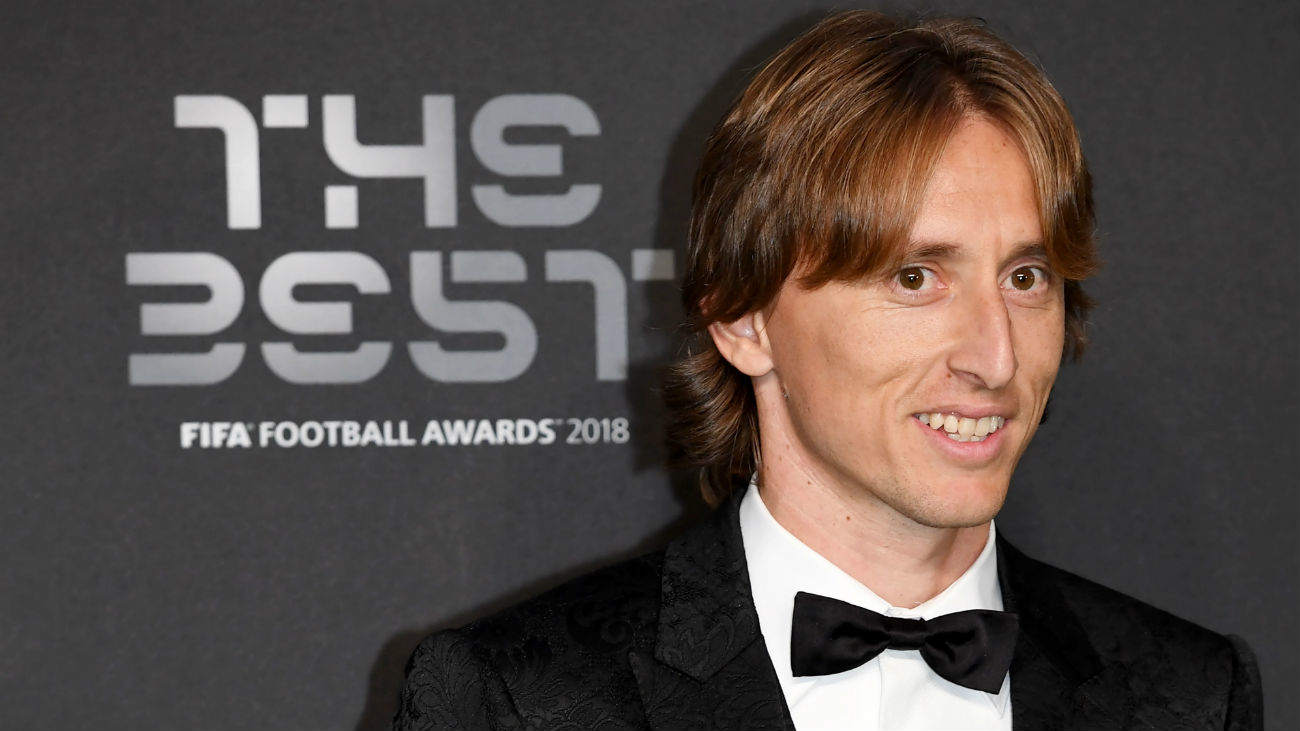 Modric:  "Cuando te elige tanta gente creo que es merecido"