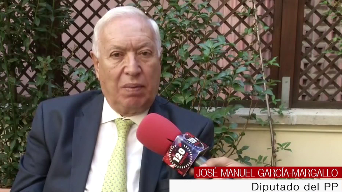 García-Margallo, sobre las imágenes del 1-O: "Demuestran la fractura dentro de Cataluña"