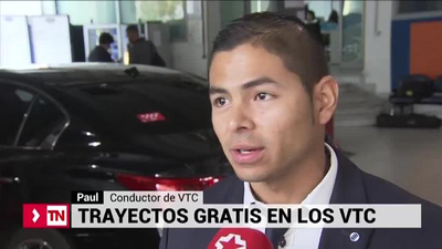 Viajar en VTC hoy es gratis