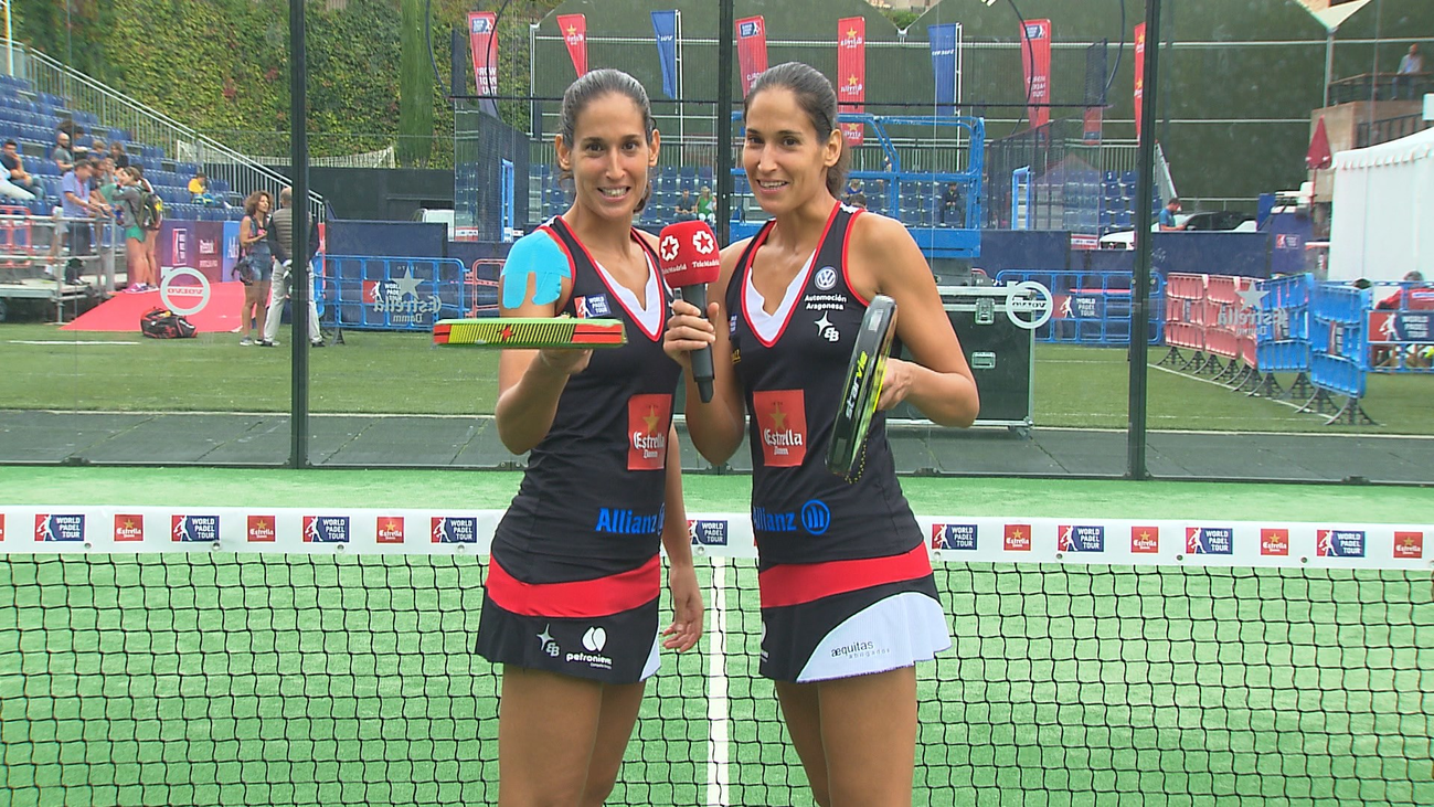 Las gemelas Alayeto dominan el pádel