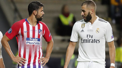El derbi inspira a Benzema y Diego Costa