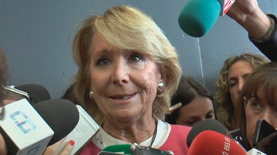 Esperanza Aguirre sobre Villarejo: "Supongo que me tendrá grabada"