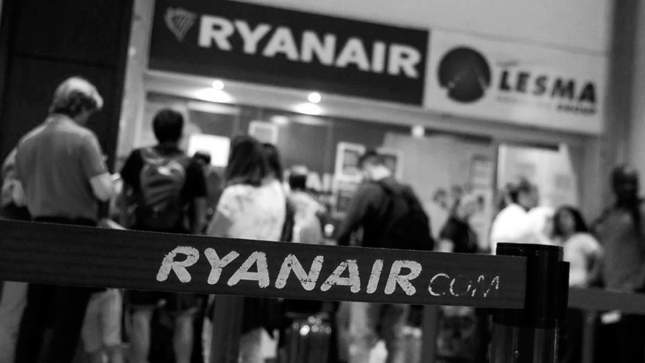 Ryanair anula 13 vuelos entre Italia y España