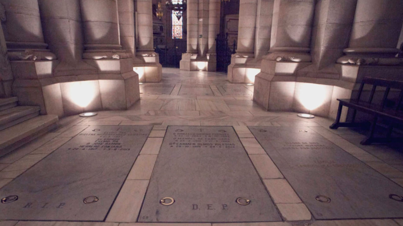 La familia quiere enterrar a Franco en la cripta de la Almudena si se exhuma