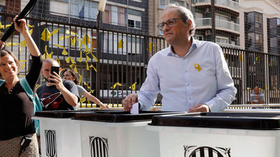 Torra: "Veamos el 1 de octubre como un día de victoria"