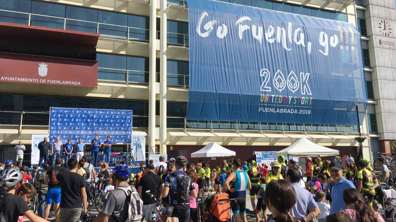 Fuenlabrada celebra la fiesta de la bicicleta