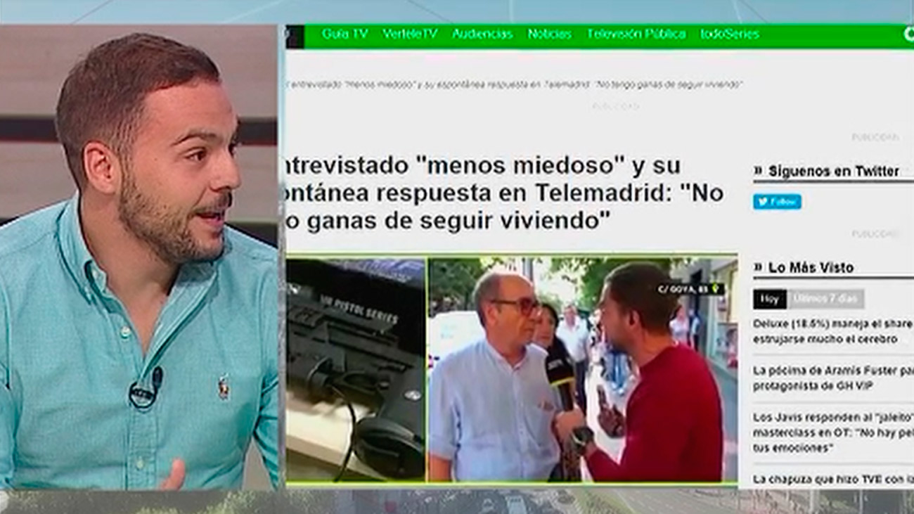 ‘Madrid Directo’ se hace viral gracias a la curiosa respuesta de un ciudadano