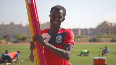 Baba Sule, de campeón del mundo a utillero del Fuenlabrada