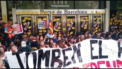 Un año después del 1-O continua la presión al Estado en Cataluña