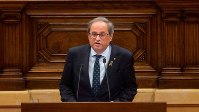 Torra retirará el apoyo a Sánchez en el Congreso si no plantea un referéndum en un mes